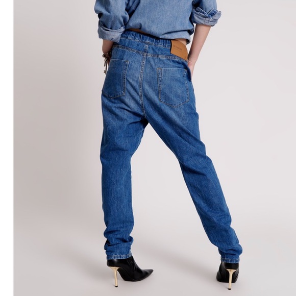 NWT One Teaspoon Shabbies size L drawstring jeans. - Picture 3 of 13